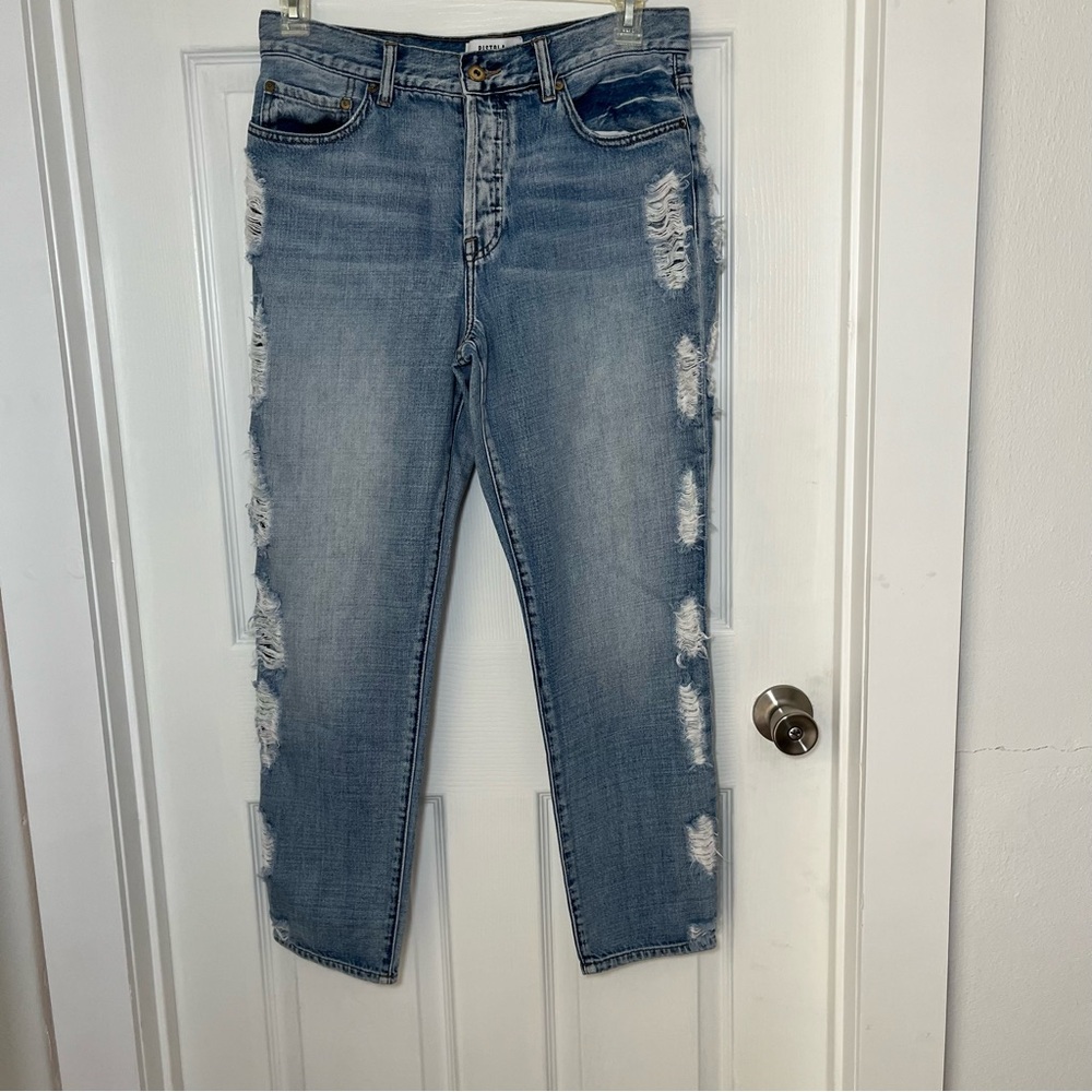Pistola Presley Distressed Classic Blue Denim Jeans